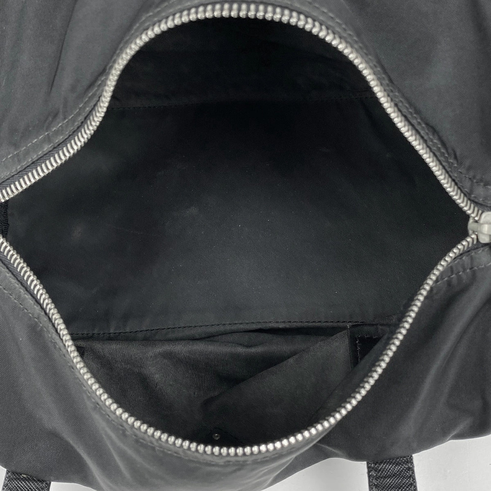 Prada Logo Plate Shoulder Bag Handbag Nero Black - Picture 7 of 7